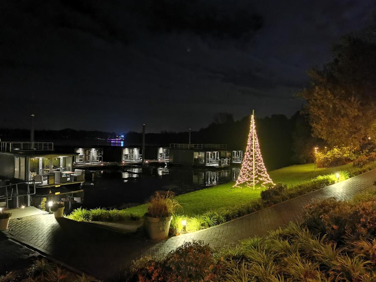 Houseboats Mookerplas Met Dakterras Middelaar Exterior photo